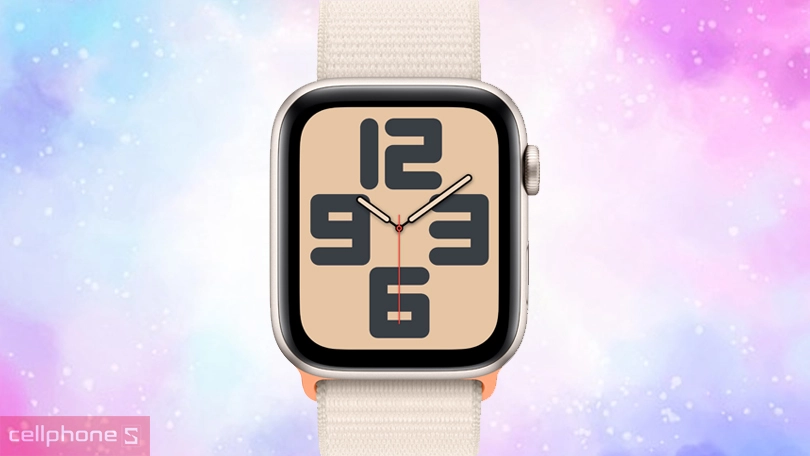 Apple Watch SE 2 2023 44mm 4G viền nhôm dây vải - Thiết kế sang trọng, đa tính năng