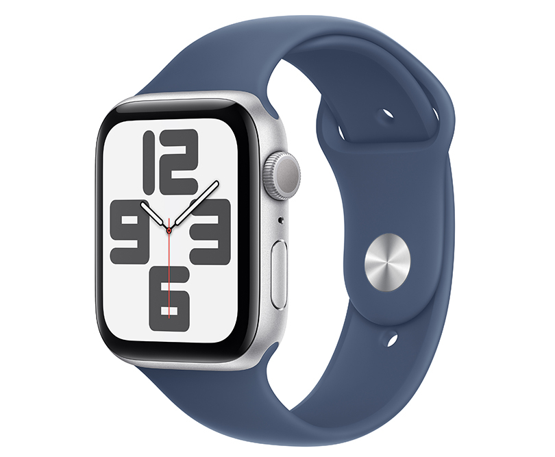 Apple Watch SE 2 2023 (GPS) viền nhôm dây cao su M/L - Phong cách, đa dụng