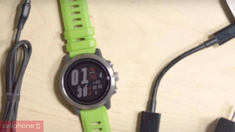 Hướng dẫn sạc đồng hồ Coros Apex 2