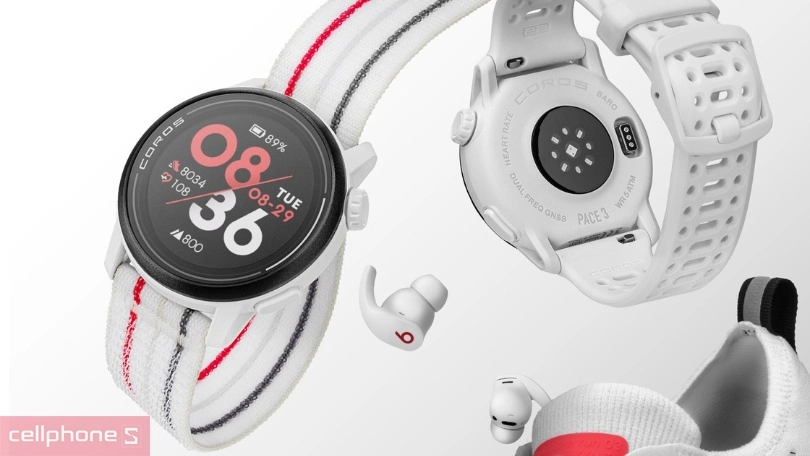 Vì sao nên mua đồng hồ thông minh Coros Pace 3 dây Nylon