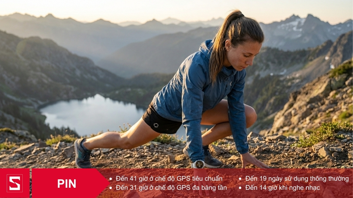 Đồng hồ thông minh Coros Pace 4 - Thiết kế năng động, tính năng hiện đại