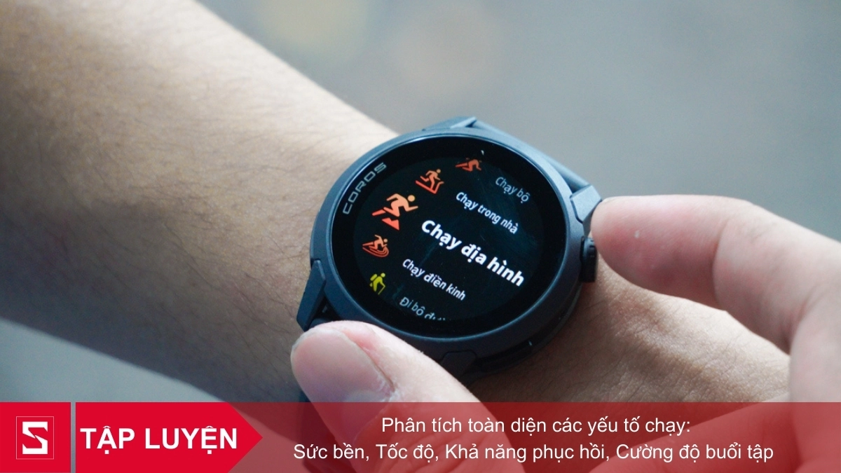 COROS Pace 4 hỗ trợ công cụ chạy bộ chuyên sâu