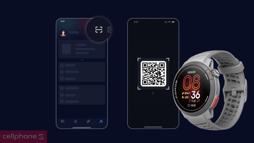 Hướng dẫn kết nối đồng hồ thông minh Coros Pace Pro