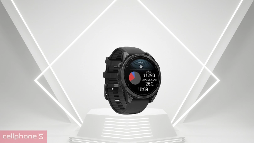 Vì sao nên mua đồng hồ Garmin Fenix 8 47mm viền thép?