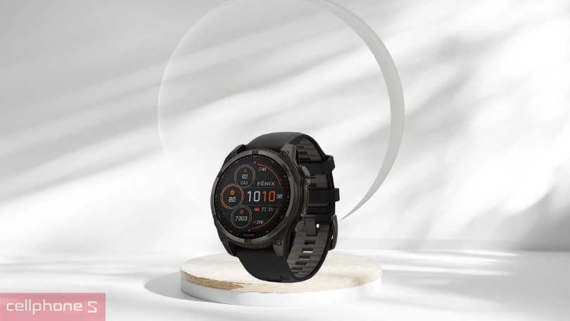 Đồng hồ thông minh Garmin Fenix 8 Solar 51mm - Cao cấp, hỗ trợ tập luyện tốt