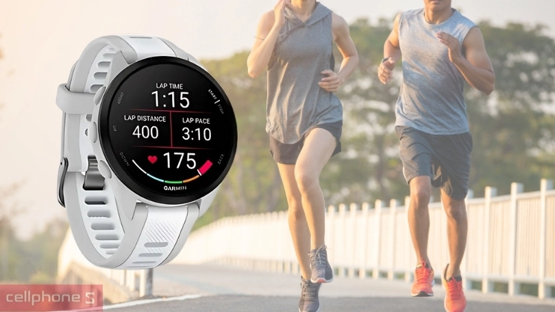 Garmin Forerunner 165 - Trợ thủ đắc lực cho môn chạy bộ chuyên nghiệp
