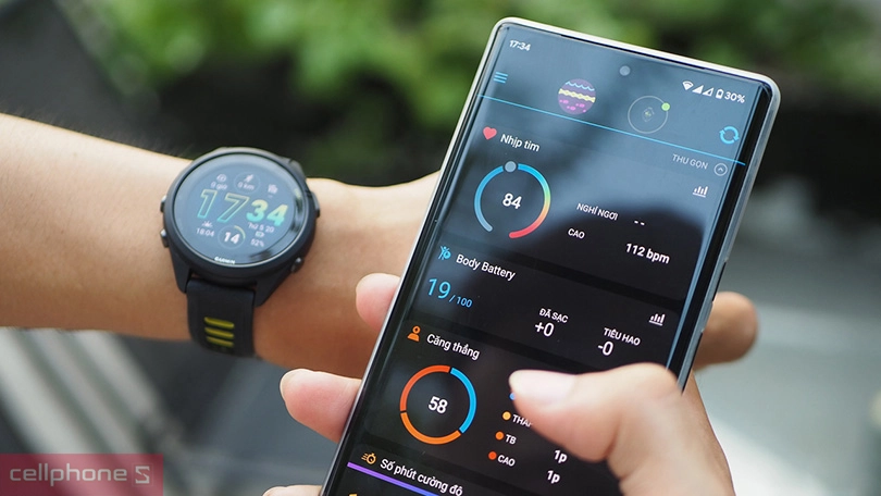 Đồng hồ Garmin Forerunner 265S - Nhỏ gọn, linh hoạt