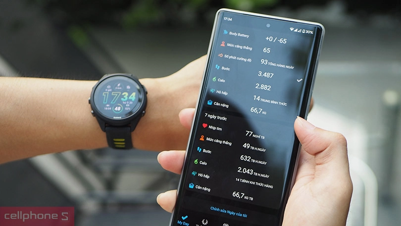 Đồng hồ Garmin Forerunner 265S - Nhỏ gọn, linh hoạt