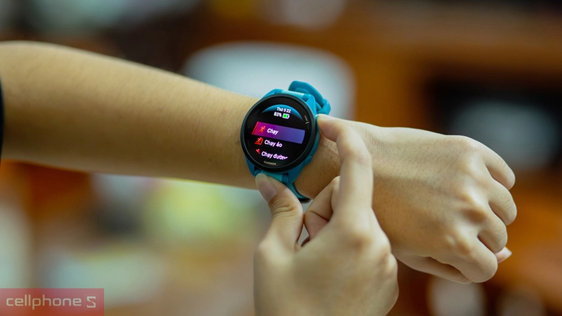 Đồng hồ thông minh Garmin Forerunner 165 Music - Kiểu dáng thanh lịch, đa dạng tính năng chuyên sâu