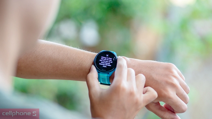 Đồng hồ thông minh Garmin Forerunner 165 Music - Kiểu dáng thanh lịch, đa dạng tính năng chuyên sâu