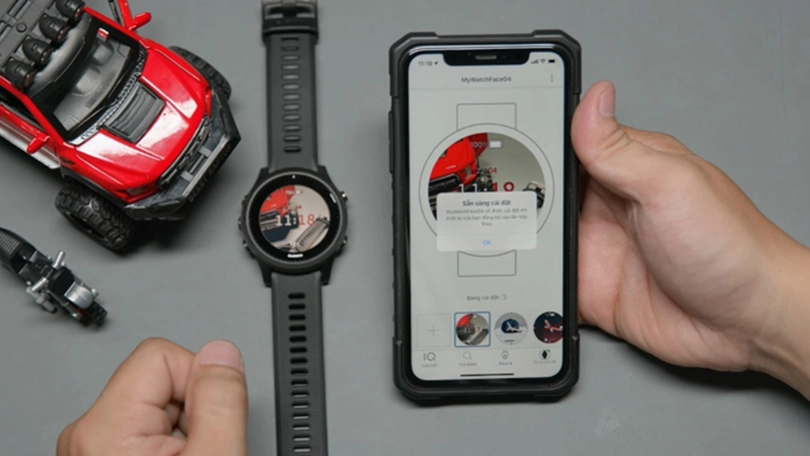 Hướng dẫn thay đổi màn hình Garmin Forerunner 255