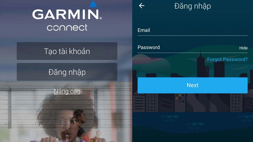 Hướng dẫn kết nối smartwatch Garmin Forerunner 55 với smartphone
