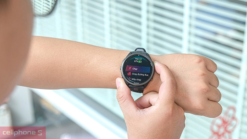 Đồng hồ Garmin Forerunner 965 - Pin “trâu”, chế độ luyện tập đa dạng