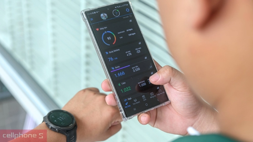 Hỗ trợ theo dõi sức khỏe toàn diện