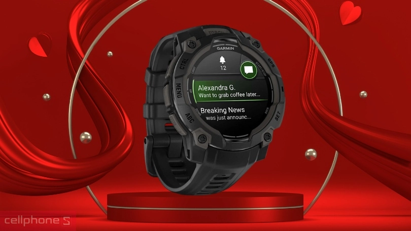 Đồng hồ thông minh Garmin Instinct 3 – Tập luyện bền bỉ, phong cách năng động