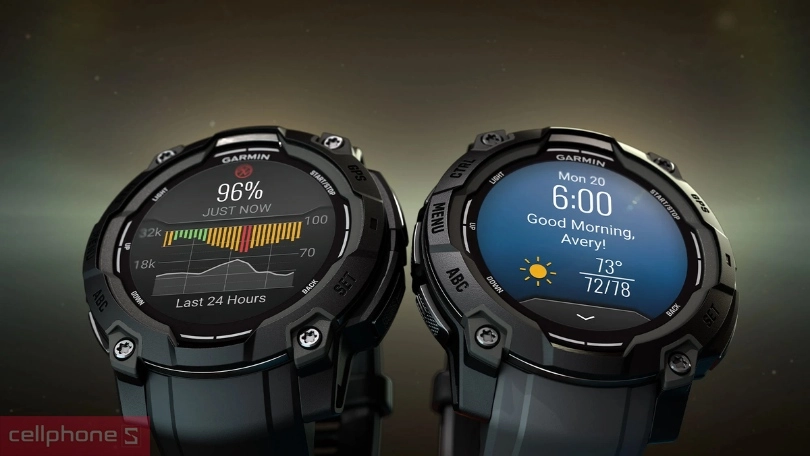 Đồng hồ thông minh Garmin Instinct 3 – Tập luyện bền bỉ, phong cách năng động