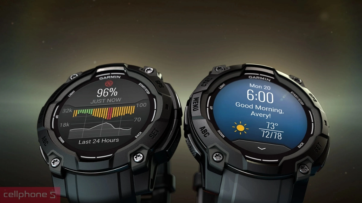 Lý do vì sao nên mua đồng hồ thông minh Garmin Instinct 3 Supernova Solar