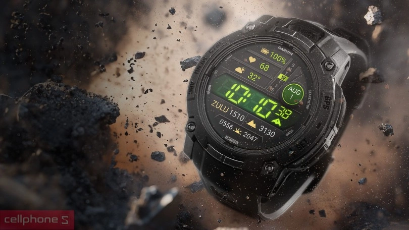 Định vị GPS đa băng tần với SatIQ và cảm biến sức khỏe