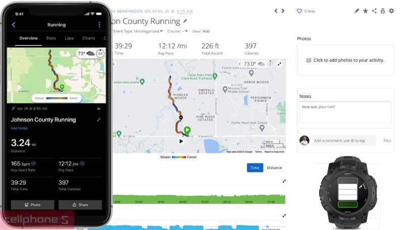 Hướng dẫn kết nối đồng hồ với các cảm biến ngoài