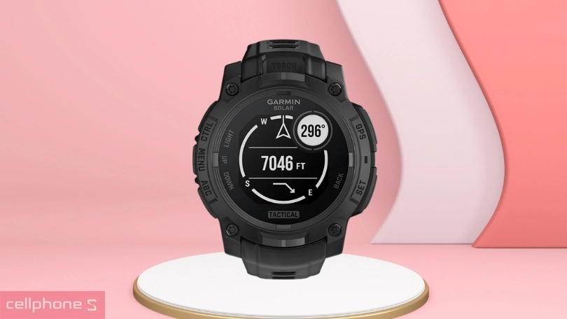 Đồng hồ thông minh Garmin Instinct 3 Tactical Solar – Đa tính năng hiện đại