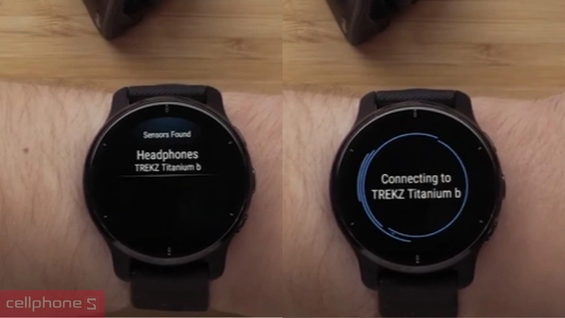 Hướng dẫn cách kết nối Garmin Venu 2 Plus với tai nghe