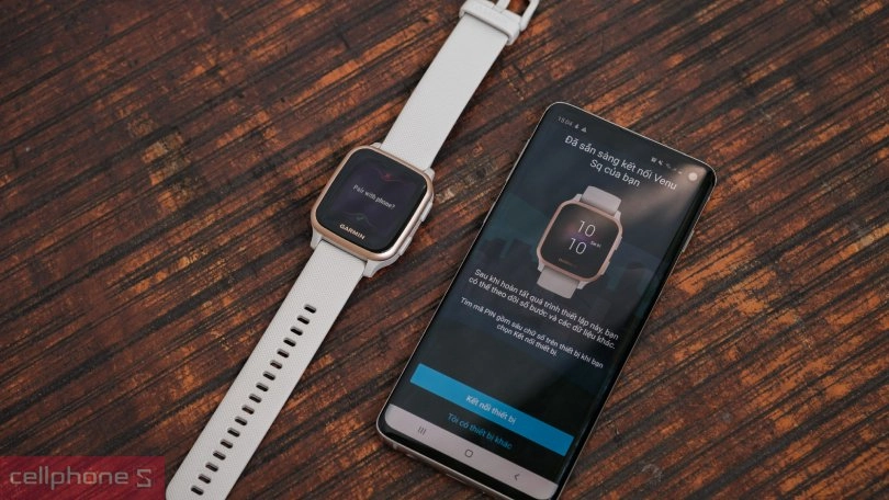 Cách kết nối điện thoại với đồng hồ thông minh Garmin Venu SQ 2