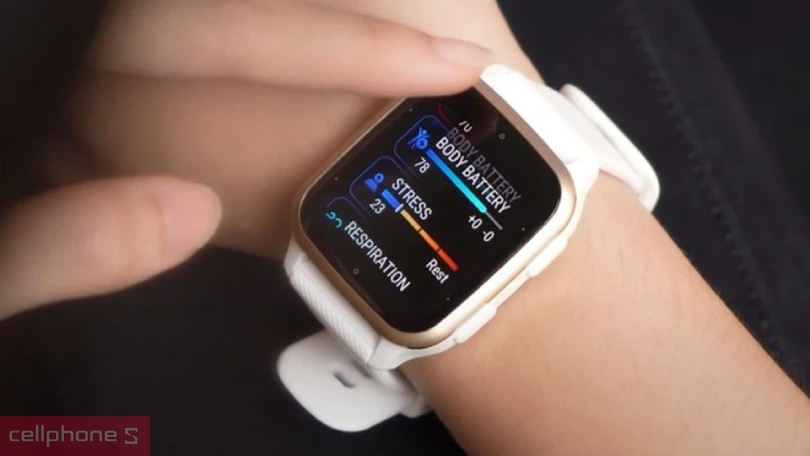 Hướng dẫn sử dụng màn hình của đồng hồ thông minh Garmin Venu SQ 2