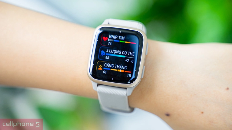 Theo dõi Body Battery và đo mức căng thẳng cả ngày