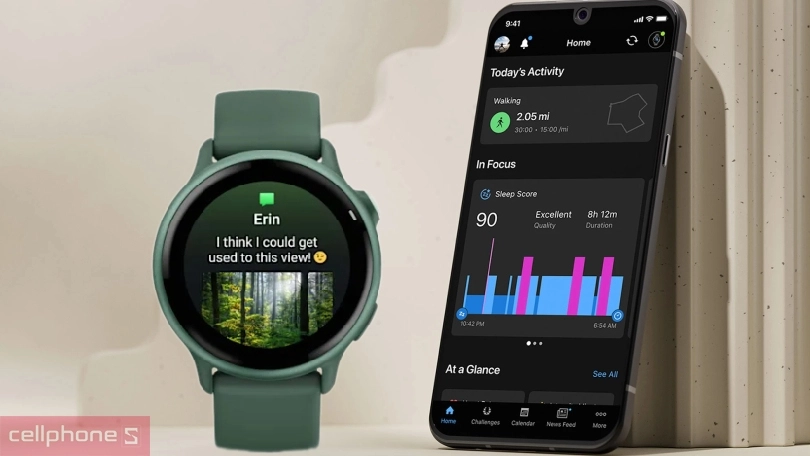 Hướng dẫn kết nối đồng hồ thông minh Garmin Vivoactive 6 với điện thoại