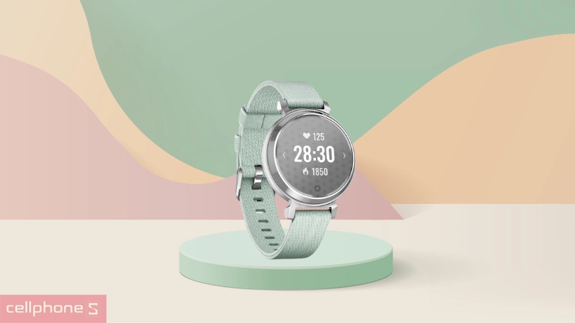 Đồng hồ thông minh Garmin lily 2 dây vải thiết kế thời trang, dễ dàng theo dõi sức khỏe