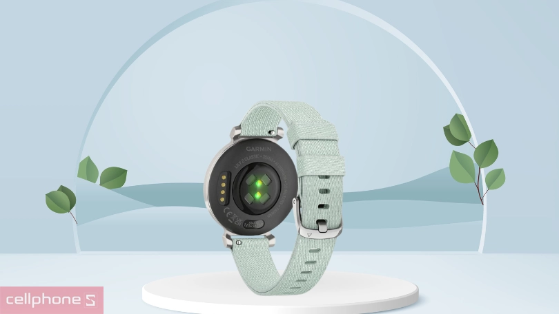 Đồng hồ thông minh Garmin lily 2 dây vải thiết kế thời trang, dễ dàng theo dõi sức khỏe