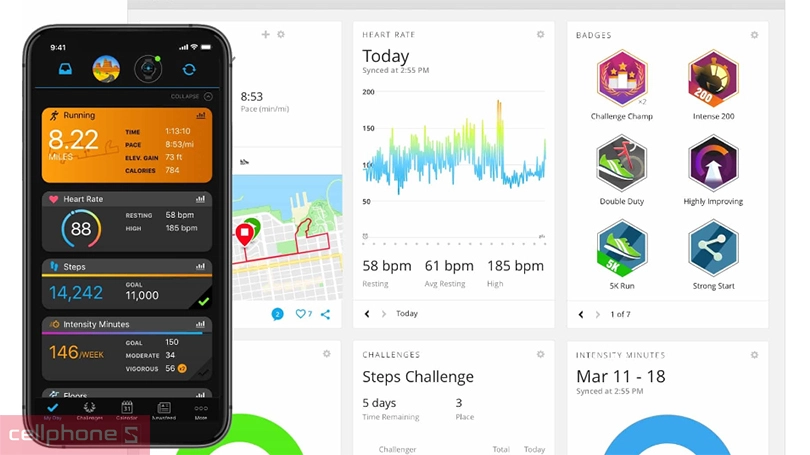 Hướng dẫn kết nối đồng hồ thông minh Garmin lily 2 dây vải với điện thoại thông minh