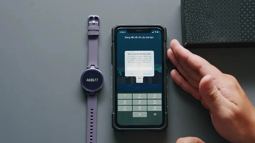 Cách kết nối đồng hồ thông minh Garmin Lily với app Garmin Connect