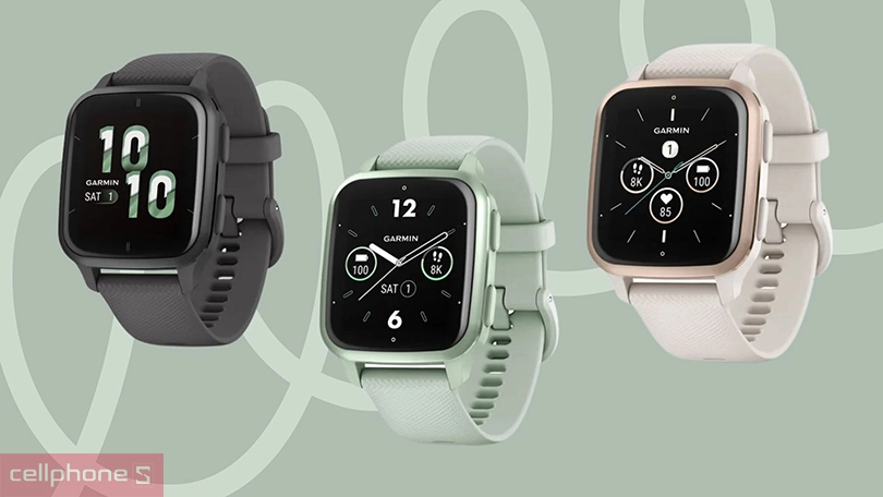 Đồng hồ thông minh Garmin Venu SQ 3 Music - Hỗ trợ rèn luyện thể chất tối ưu