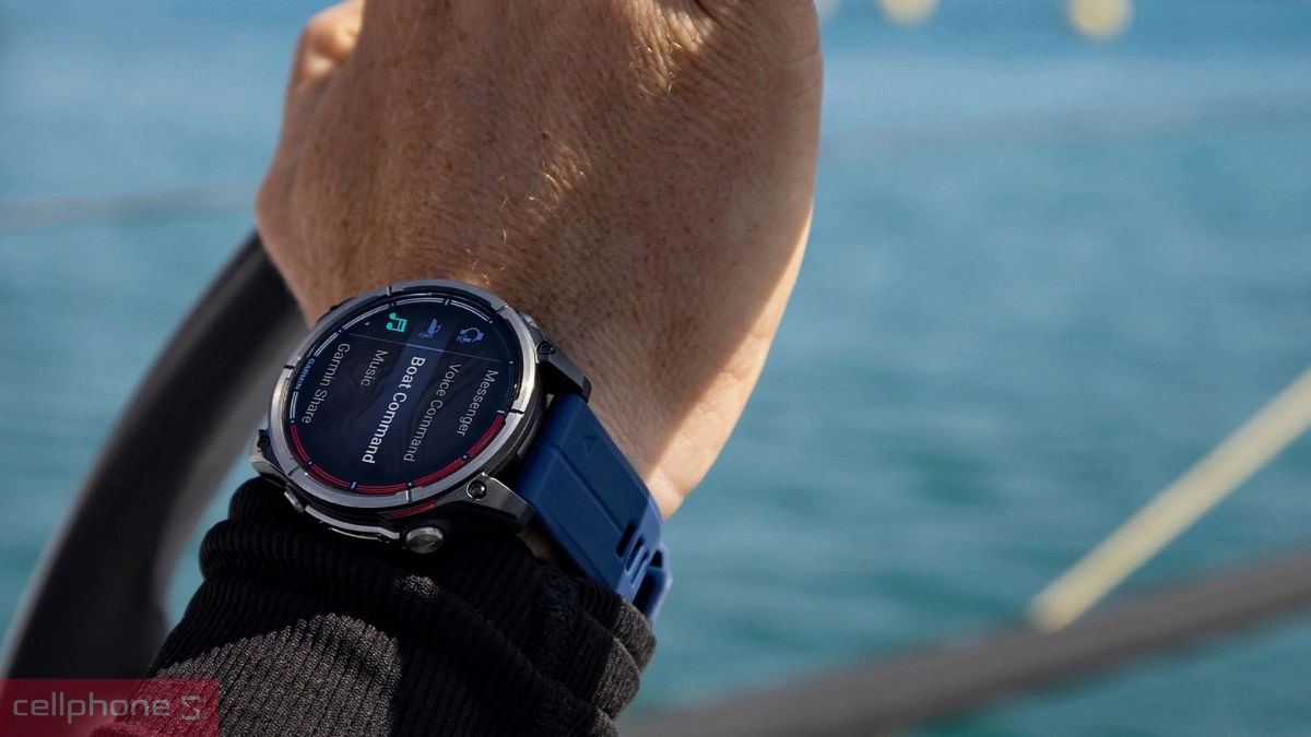 Pin, thời lượng sử dụng của đồng hồ thông minh Garmin Quatix 8 51mm