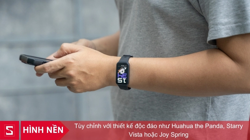 Hình nền độc đáo trên mặt đồng hồ