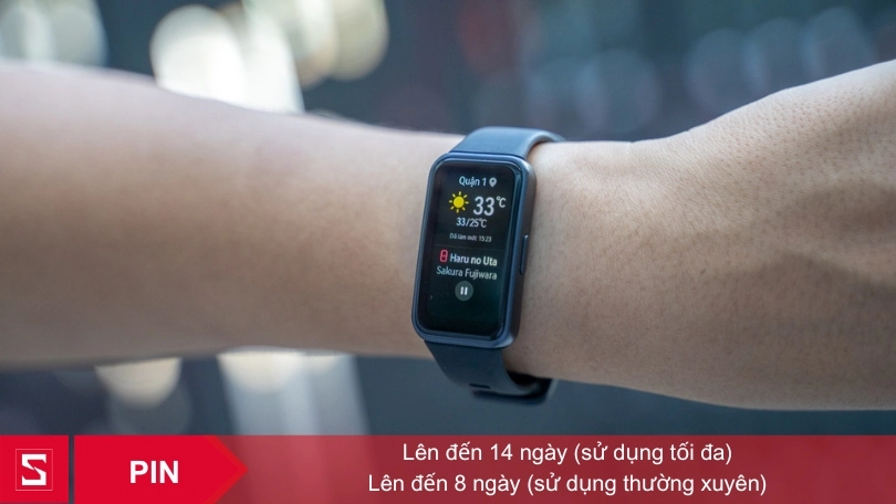 Vòng đeo tay thông minh Huawei Band 10 – Thiết kế hiện đại, chức năng vượt trội