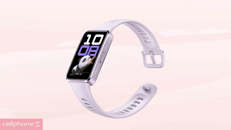 Vòng đeo tay thông minh Huawei Band 10 khung kim loại - Thiết kế năng động 