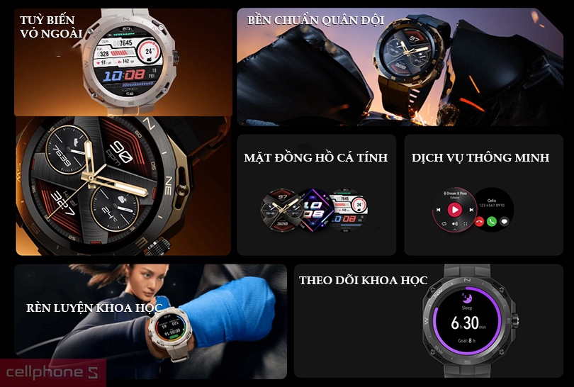 Đồng hồ Huawei Watch GT Cyber