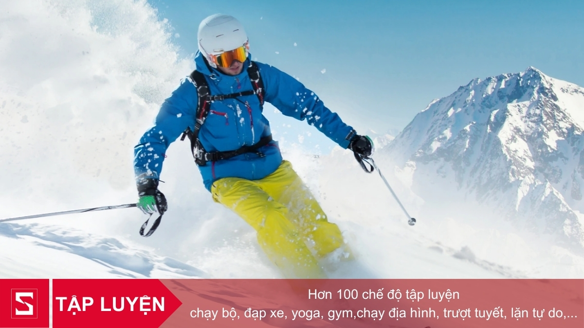 Hơn 100 chế độ luyện tập – Đồng hành cùng mọi bộ môn thể thao