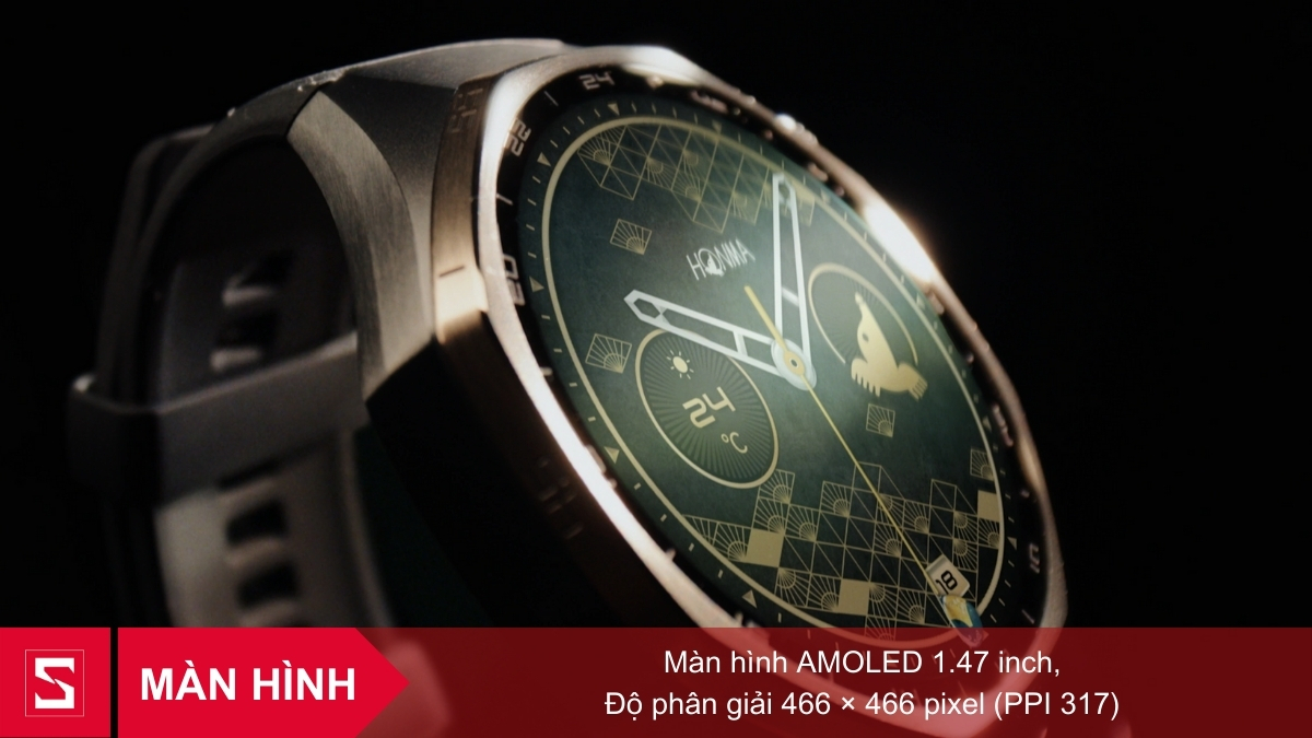 Màn hình AMOLED độ sáng cao – Trải nghiệm hiển thị rõ nét ngoài trời