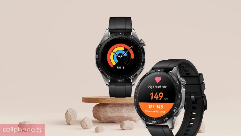 Đồng hồ thông minh Huawei Watch GT4 dây silicone thời trang, hiện đại và đa năng