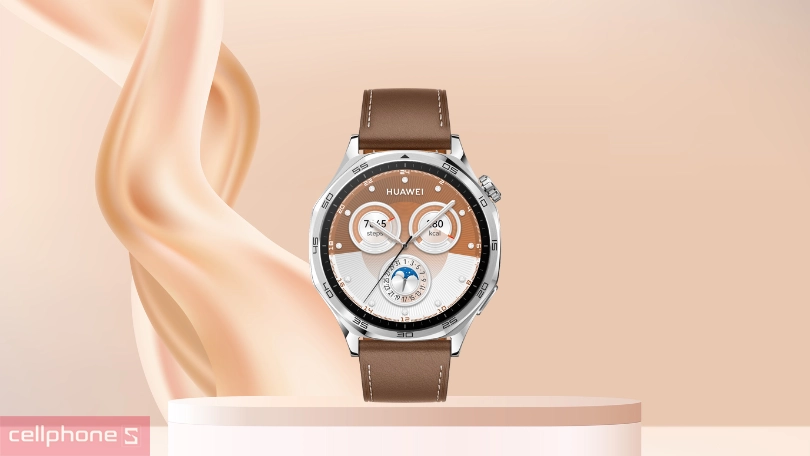 Đồng hồ thông minh Huawei Watch GT 5 dây da – Thiết kế hoàn hảo, thông minh vượt trội