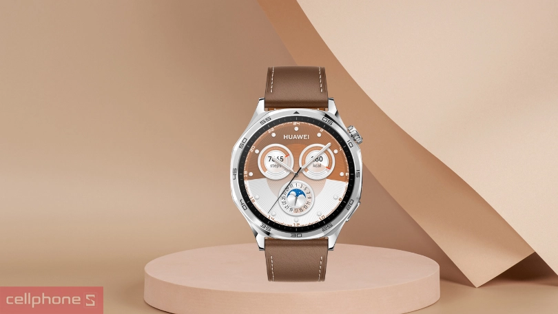 Đồng hồ thông minh Huawei Watch GT 5 dây da – Thiết kế hoàn hảo, thông minh vượt trội