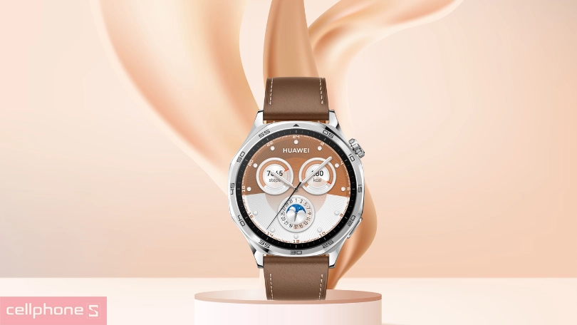 Đồng hồ thông minh Huawei Watch GT 5 dây da – Thiết kế hoàn hảo, thông minh vượt trội