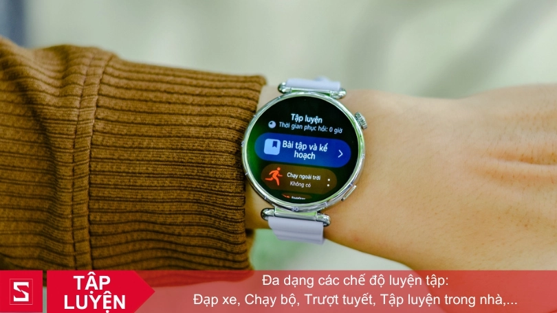 Đa dạng các chế độ luyện tập, nâng cao sức khoẻ