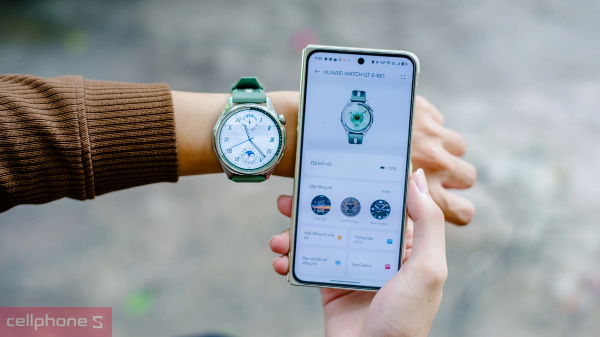 Hướng dẫn kết nối đồng hồ với ứng dụng Huawei Health
