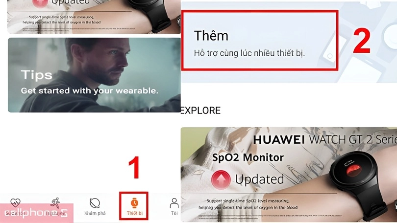 Hướng dẫn kết nối đồng hồ thông minh Huawei Watch Fit 4 Pro dây nylon