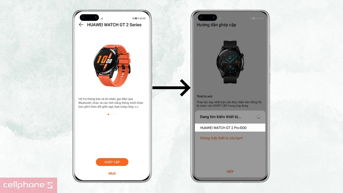 Hướng dẫn kết nối đồng hồ thông minh Huawei Watch GT6 với HUAWEI Health