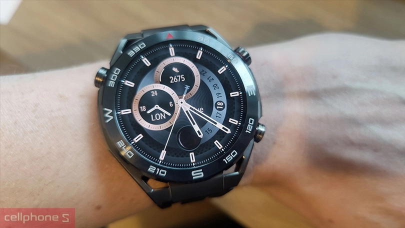 Đồng hồ thông minh Huawei Watch Ultimate dây cao su - Thiết kế đẳng cấp, công nghệ tân tiến
